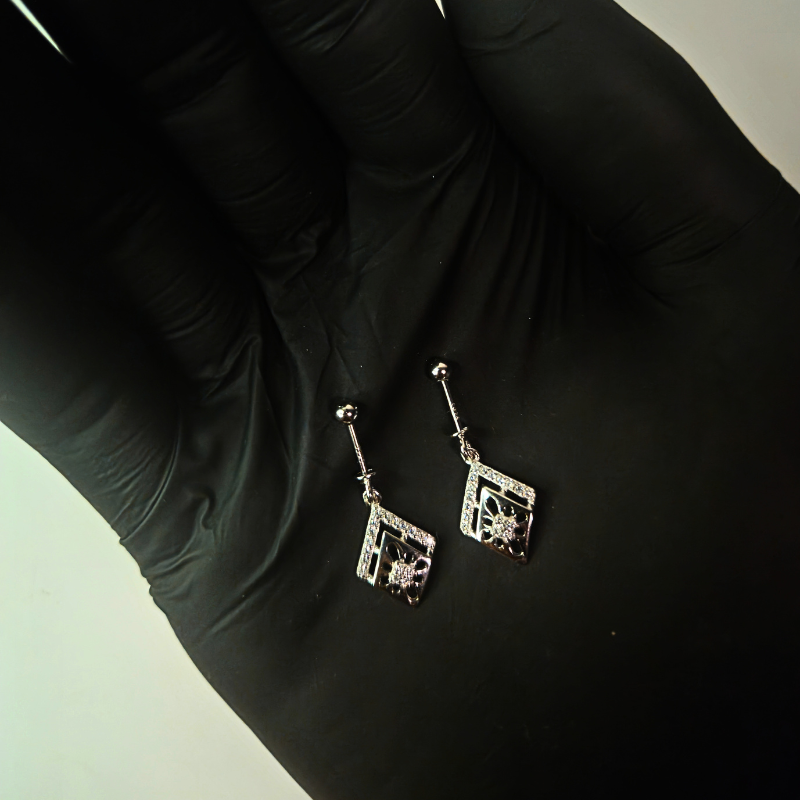 Elegant choker CZ Drop bugdi