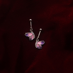 Butterfly glow purple-pink  Bugdi