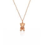Reeva's ‘Buddy’ Pendant Necklace with Rose Gold