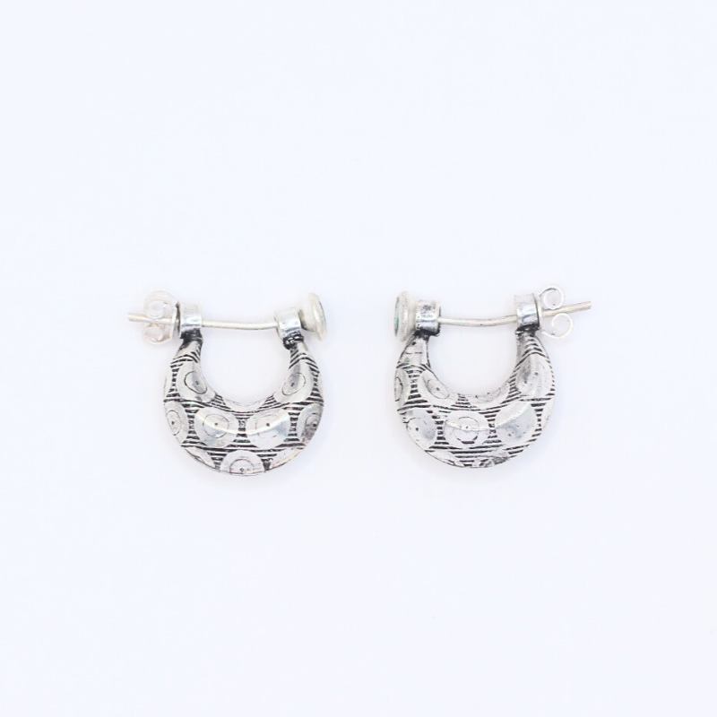 925 Oxidized Silver Tribal Bali for Men