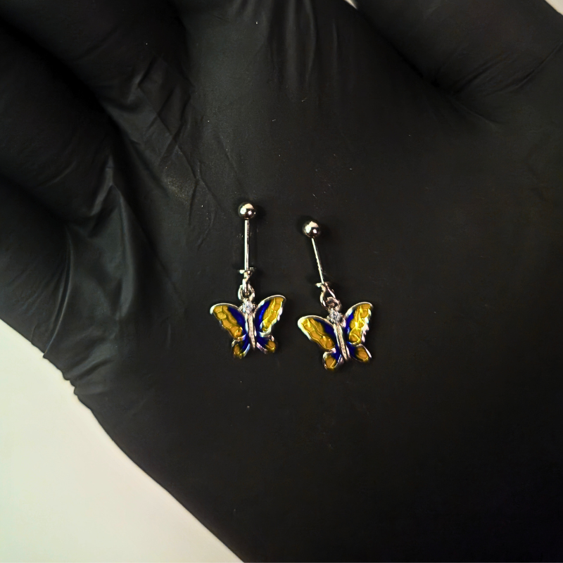 Sunbeam Sky Butterfly Earrings