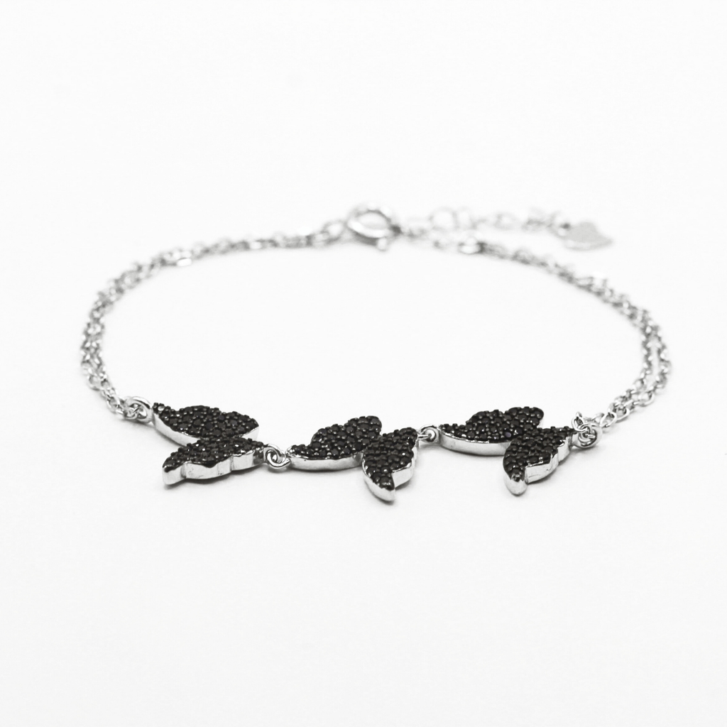 Reeva's 925 Sterling Silver Butterfly Bracelet