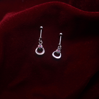 Dazzling  Multi-Color CZ "U" Shape bugdi