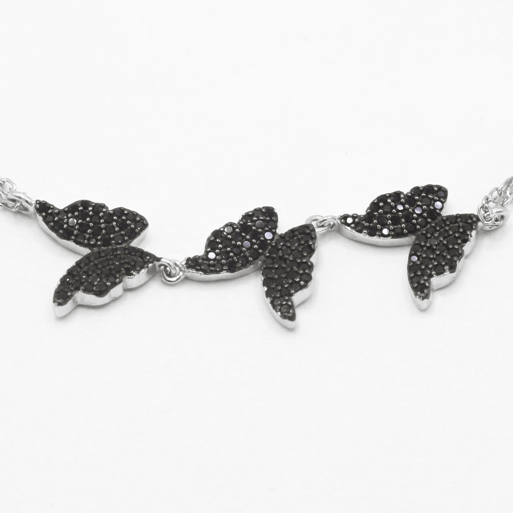 Reeva's 925 Sterling Silver Butterfly Bracelet
