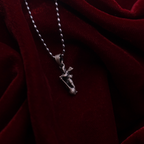 Divine 925 Sterling Silver Lord Hanuman Idol Pendant with Chain