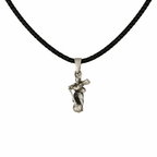 Divine 925 Sterling Silver Lord Hanuman Idol Pendant with Chain