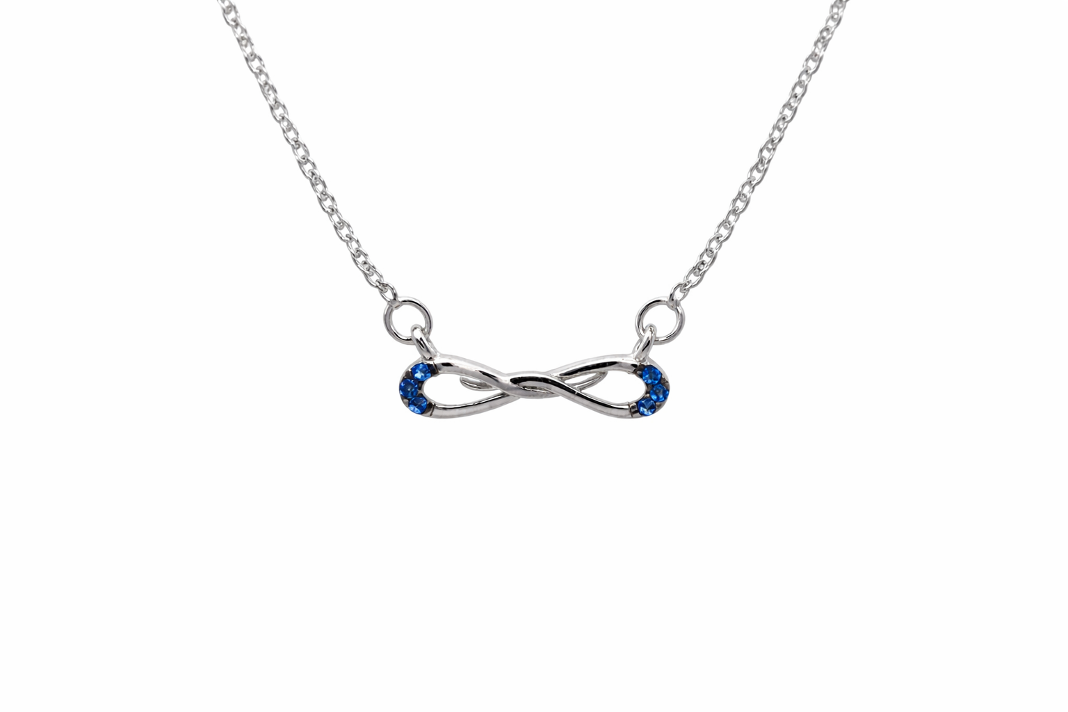 Blush Infinity Necklace