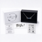 Reeva's CZ earring with Rosé Embrace