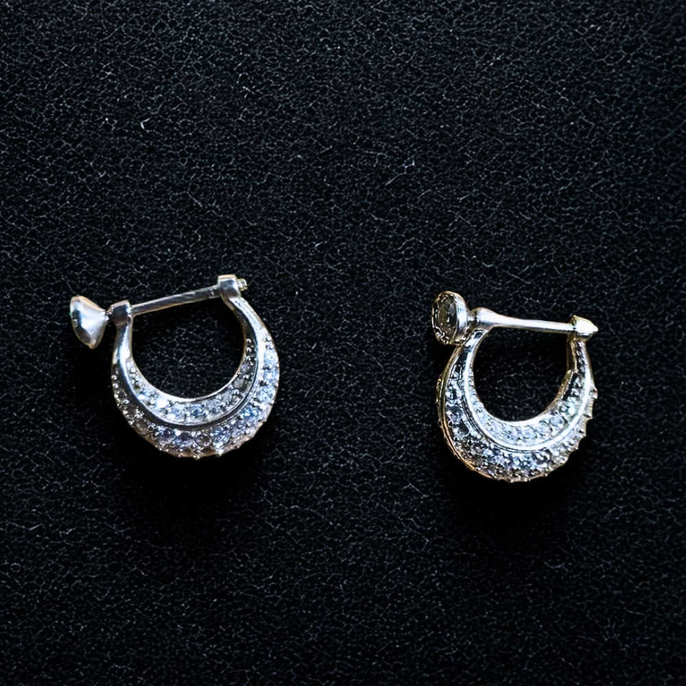 925 Silver CZ Bali for Men