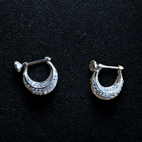 925 Silver CZ Bali for Men