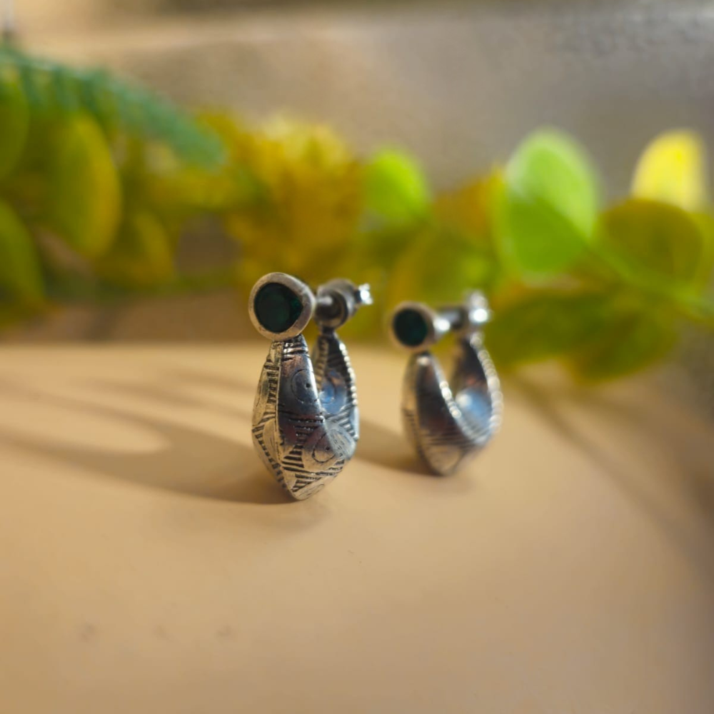 925 Oxidized Silver Tribal Bali for Men