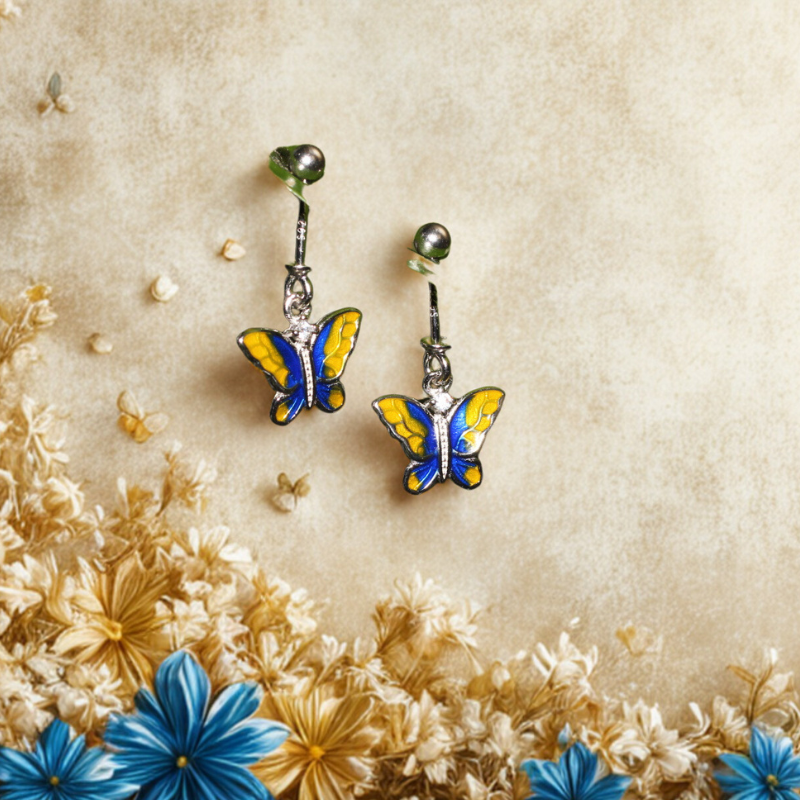 Sunbeam Sky Butterfly Earrings