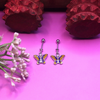 Sunbeam Sky Butterfly Earrings