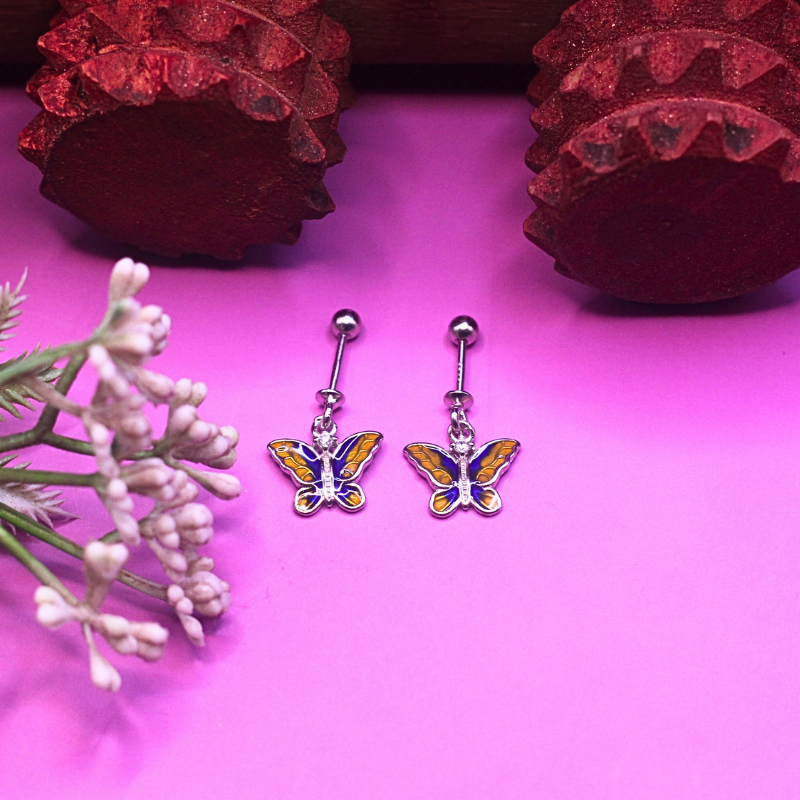 Sunbeam Sky Butterfly Earrings