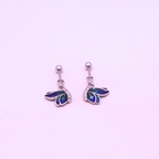 Butterfly glow blue Bugdi