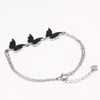 Reeva's 925 Sterling Silver Butterfly Bracelet
