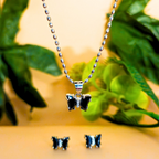 Reeva's 925 sterling silver Butterfly Pandal Set