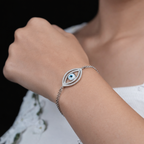 Reeva's 925 sterling silver Evil Eye Bracelet
