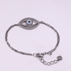 Reeva's 925 sterling silver Evil Eye Bracelet