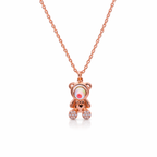 Reeva's ‘Buddy’ Pendant Necklace with Rose Gold