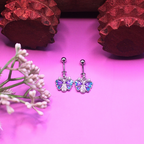 Teal butterfly bugdi