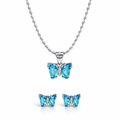 Reeva's 925 sterling silver Butterfly Pandal set
