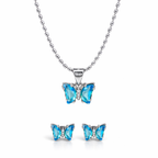 Reeva's 925 sterling silver Butterfly Pandal set