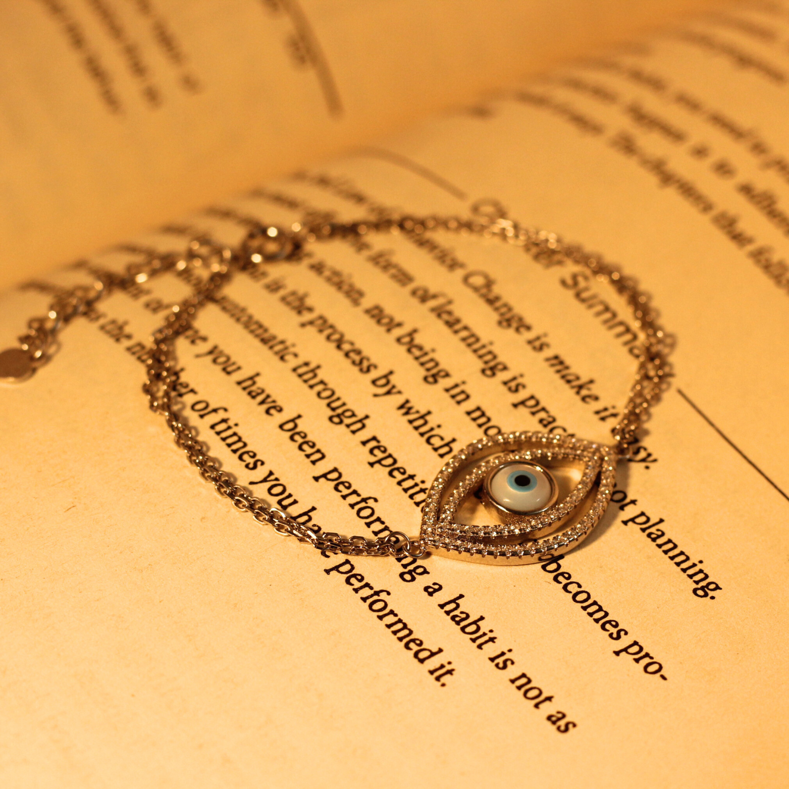 Reeva's 925 sterling silver Evil Eye Bracelet