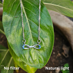Blush Infinity Necklace