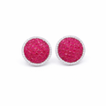 Reeva's CZ Invisible Rosé earrings
