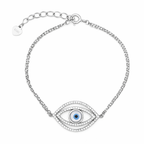 Reeva's 925 sterling silver Evil Eye Bracelet