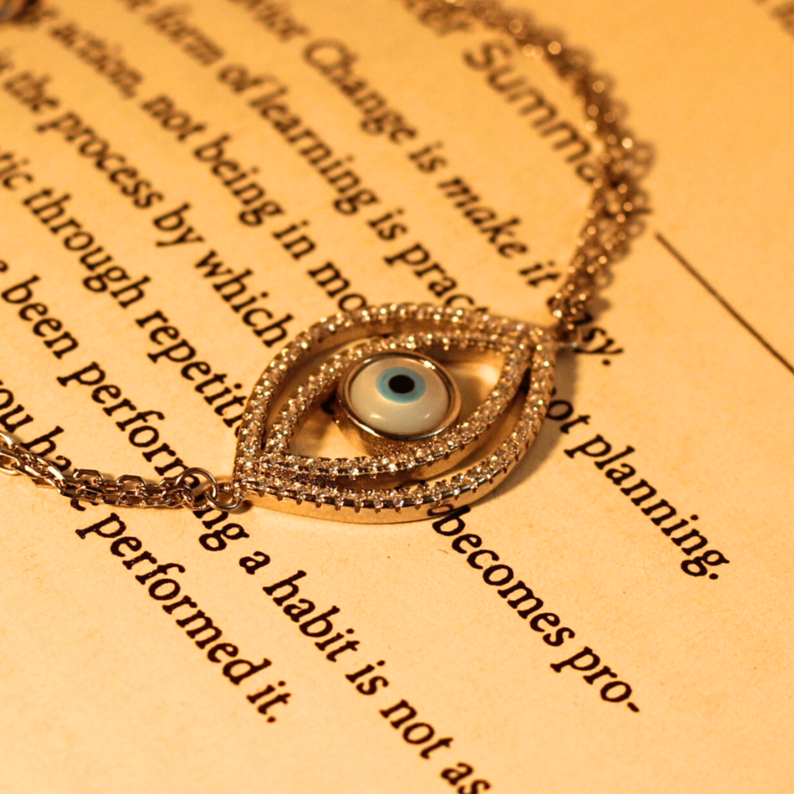 Reeva's 925 sterling silver Evil Eye Bracelet